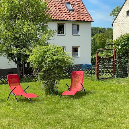 בית נופש Bellavita - Mit Grossem Eingezaeuntem Garten - Infrarotsauna - 3 Hunde Willkommen - Badesee 800m Entfernt Walkenried